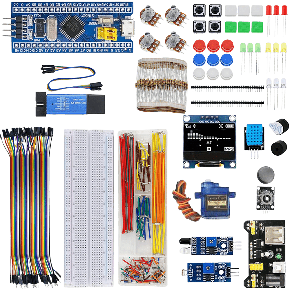 STM32 complete sensor module learning kit for Arduino/ESP32/Raspberry Pi - TKINGS