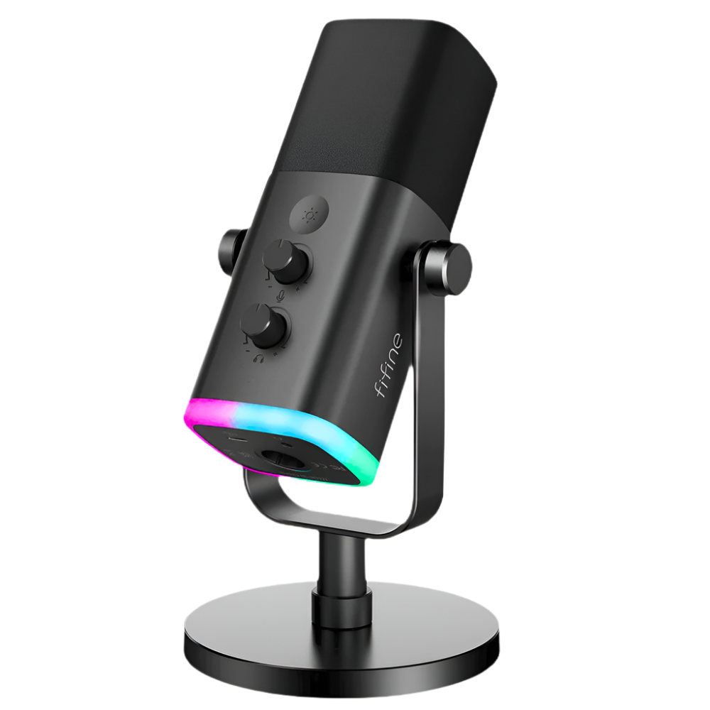FIFINE Dynamic Microphone with Touch Mute Button - TKINGS