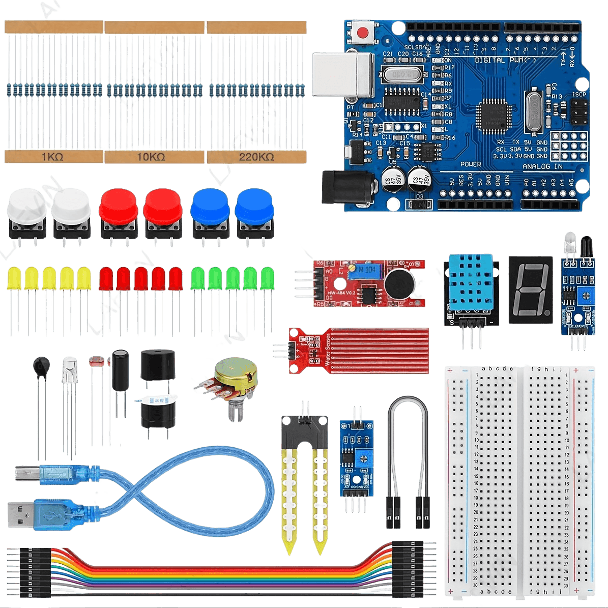 Sensor Blocks DIY Project Starter Kit for Arduino R3 Programming - TKINGS