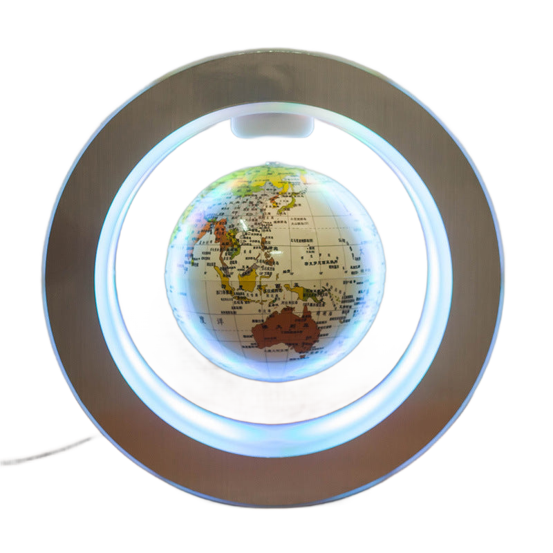 Image from Round LED World Map Floating Globe Magnetic Levitation Light Anti Gravity Magic - Copy