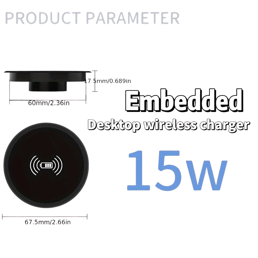 Embedded Wireless Fast Charging 15W - TKINGS