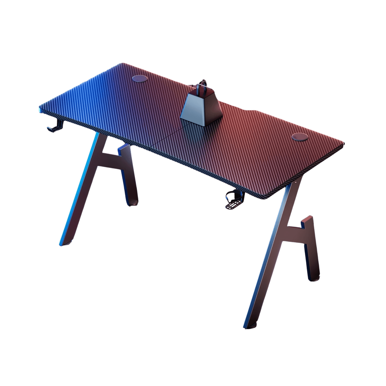 Sturdy Gaming Desk with Carbon Fiber Coating - TKINGS