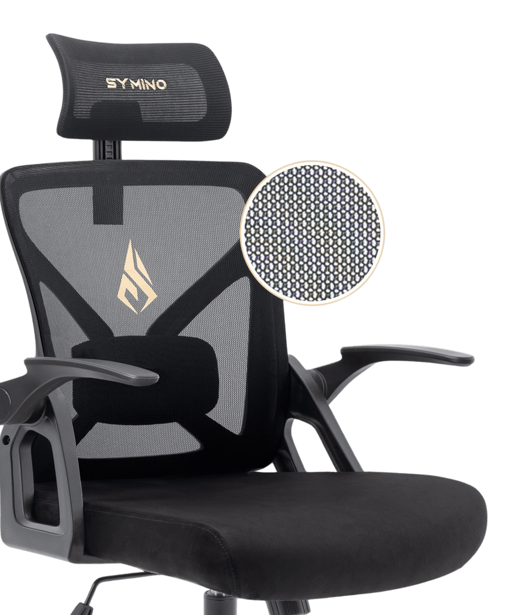 Ergonomic Office Chair with Adjustable Headrest, Armrests, Lumbar Support 150kg - TKINGS