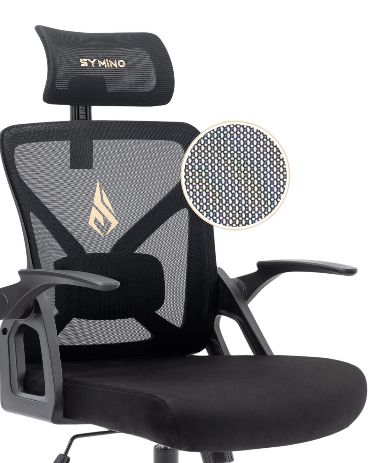 Ergonomic Office Chair with Adjustable Headrest, Armrests, Lumbar Support 150kg - TKINGS