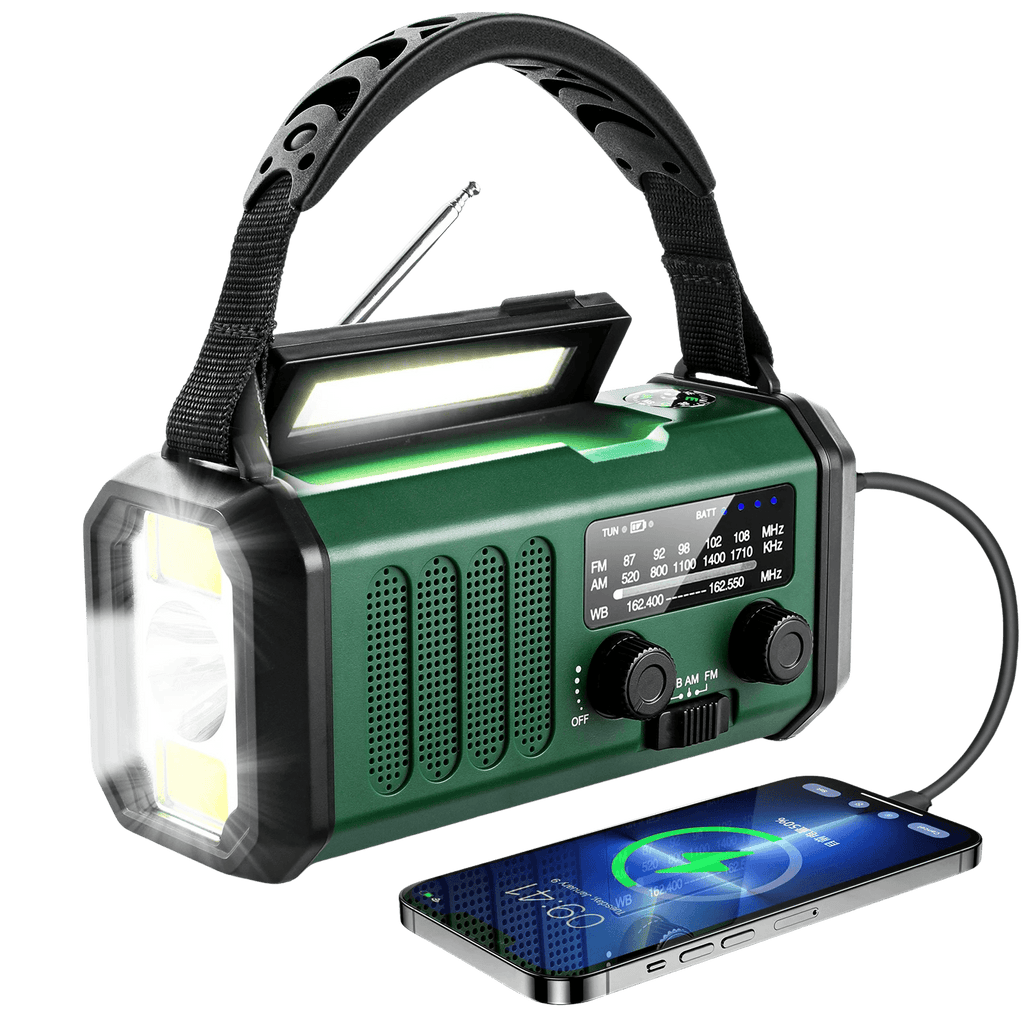 HOT Radio 10000mAh AM/FM LED Flashlight SOS - TKINGS