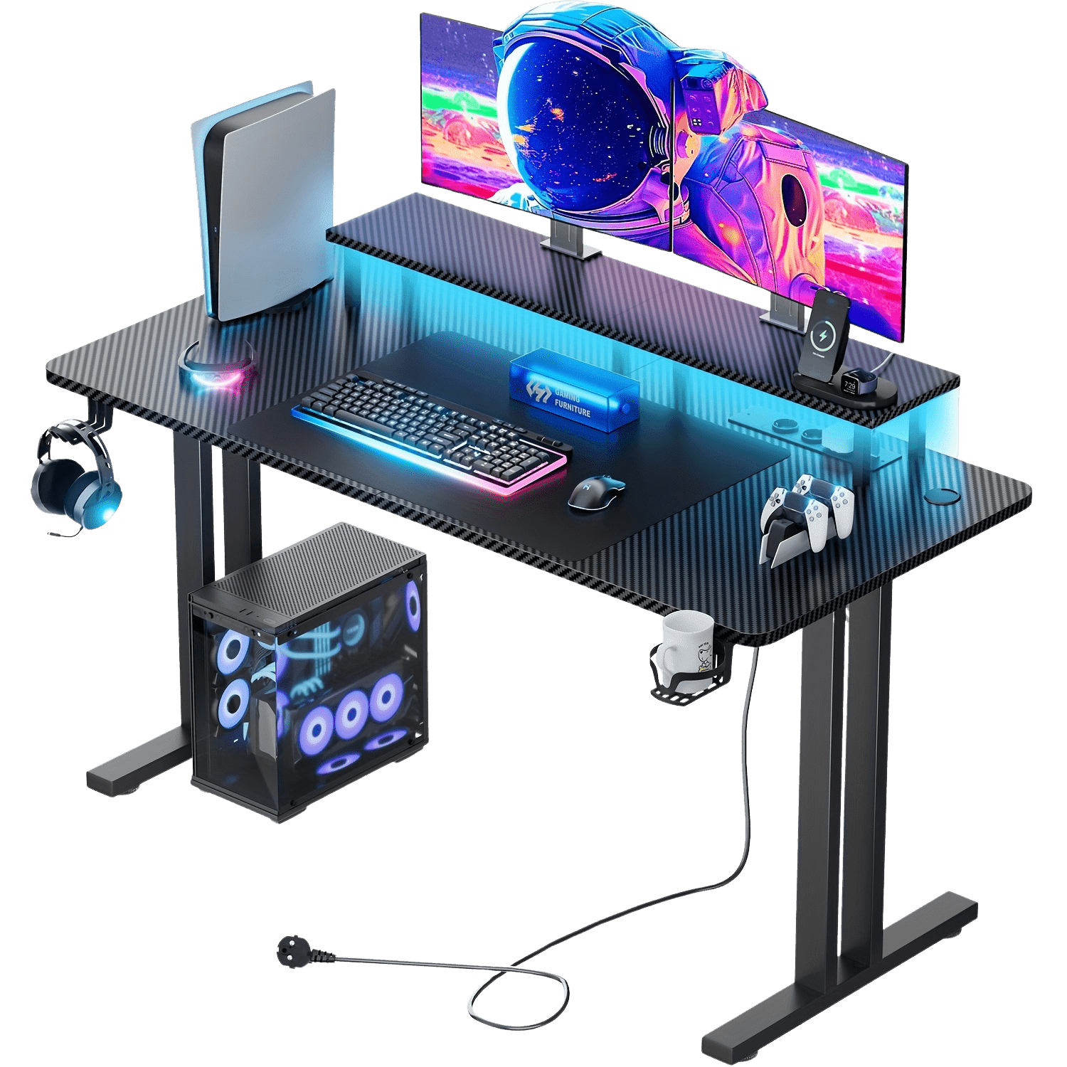 Sturdy Computer Desk for Gaming and Office - TKINGS