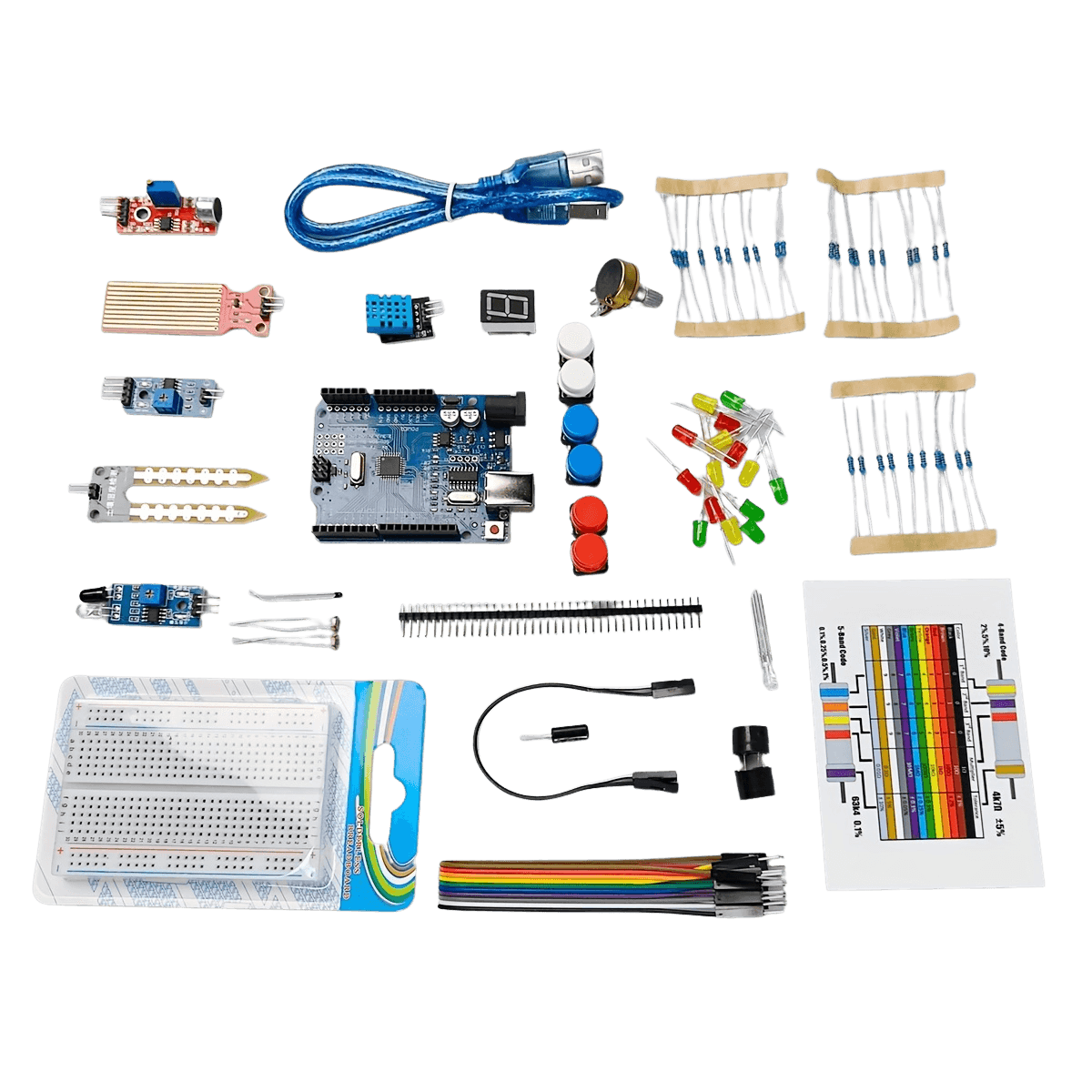 Sensor Blocks DIY Project Starter Kit for Arduino R3 Programming - TKINGS
