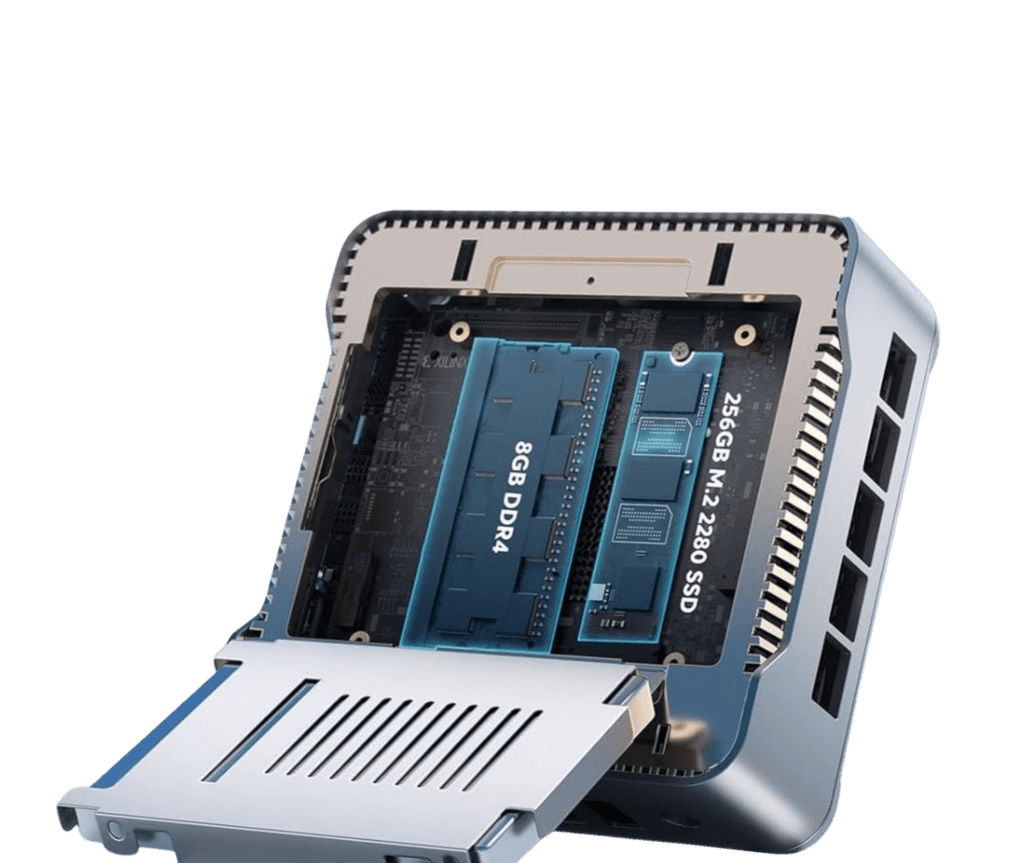 PC Alder Lake-N97 Up to 3.6GHz 4C/4T 16GB DDR4 512GB M.2 SSD - TKINGS