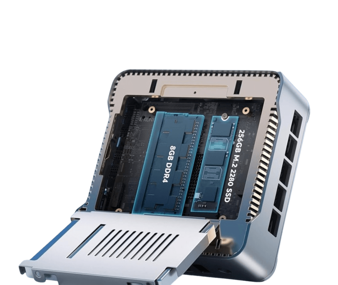 PC Alder Lake-N97 Up to 3.6GHz 4C/4T 16GB DDR4 512GB M.2 SSD - TKINGS