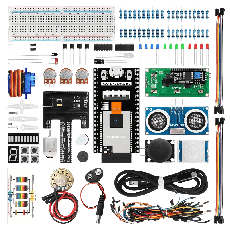 AI Development Kit – ESP 32 WROVER Camera Module & Stepper Motor Driver - TKINGS