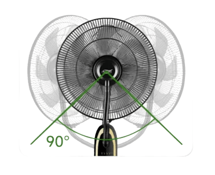 Misting Fan with 4000mL Water Tank, 3 Speeds - TKINGS