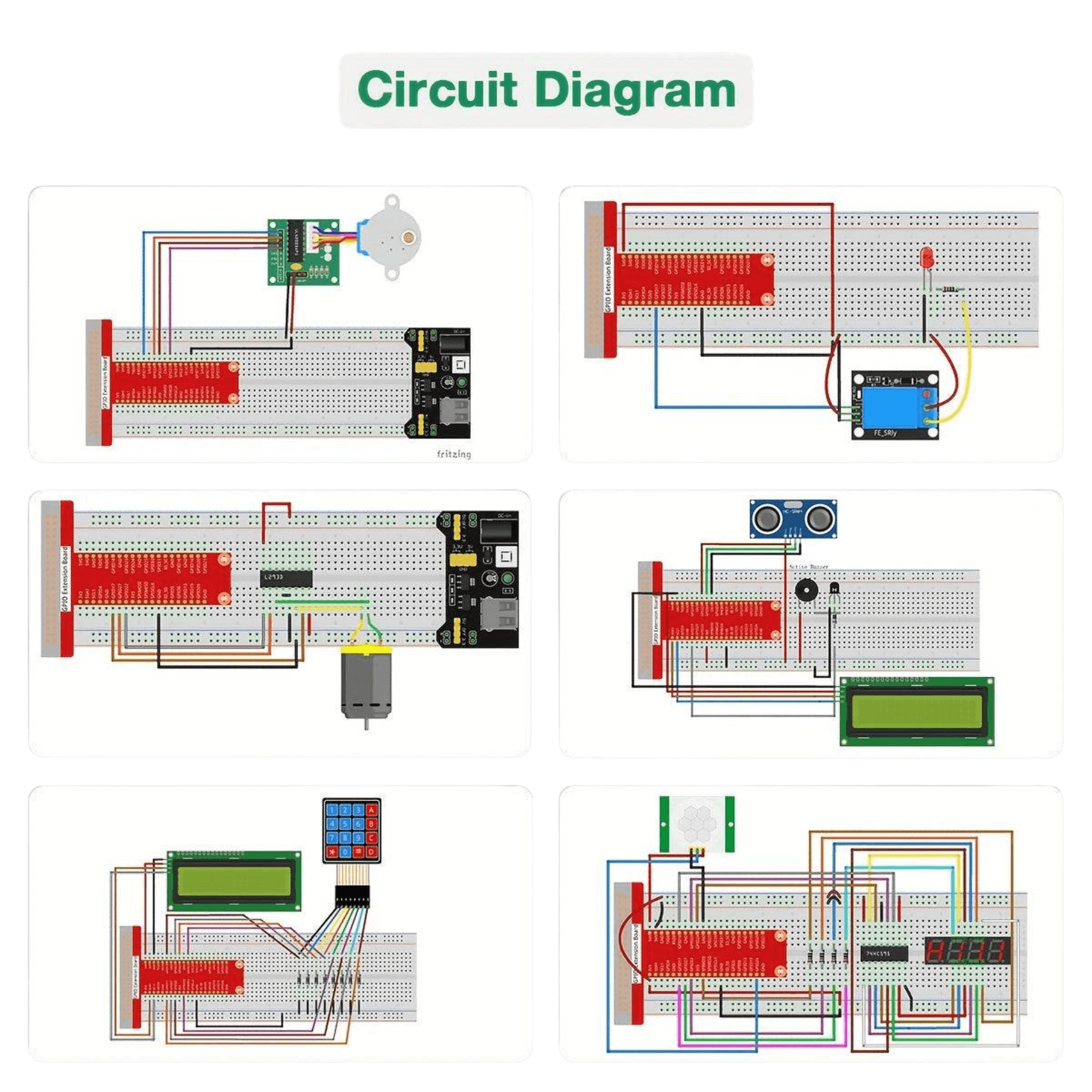 Super Starter Kit for Raspberry Pi Raspberry Pi 5/4/4B/3B/3B+ - TKINGS