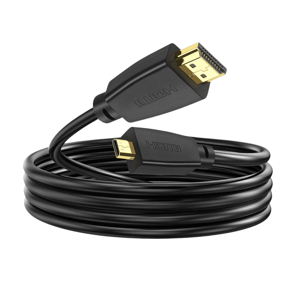 High Speed HDTV Cable 2.0/1.4'' - Gold-Plated, Male to Micro - TKINGS
