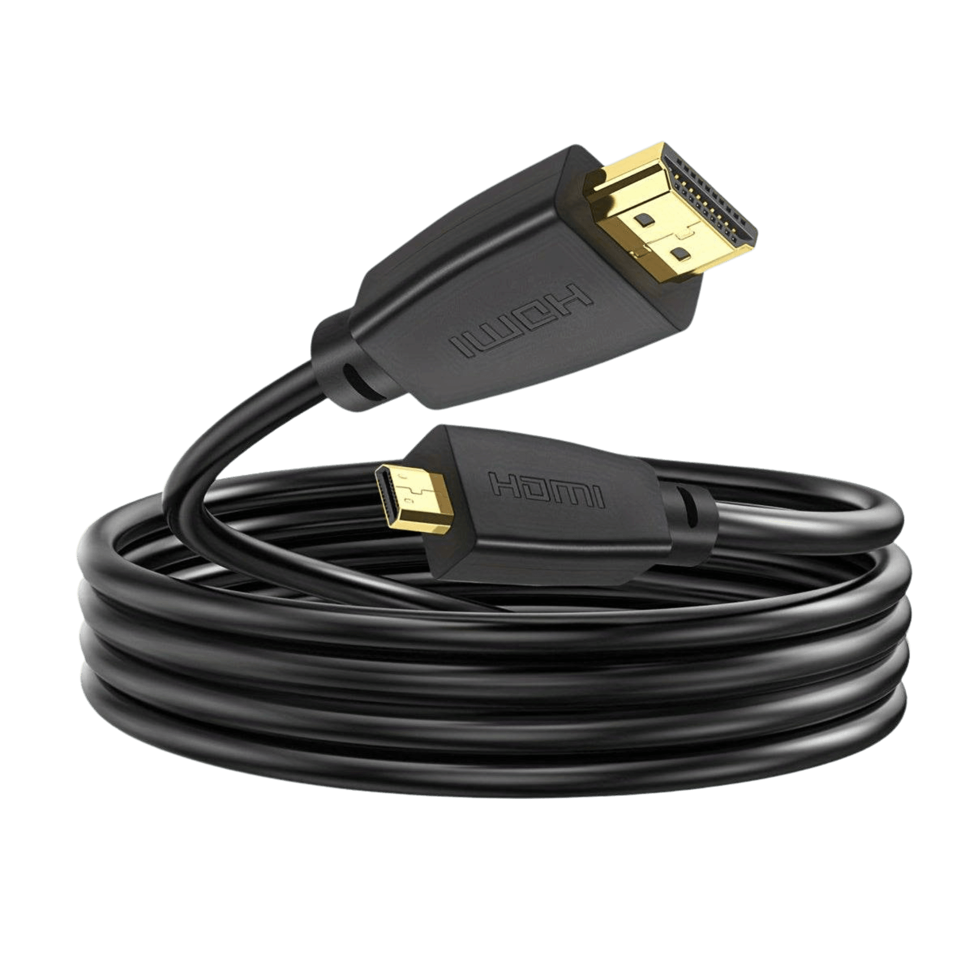 High Speed HDTV Cable 2.0/1.4'' - Gold-Plated, Male to Micro - TKINGS