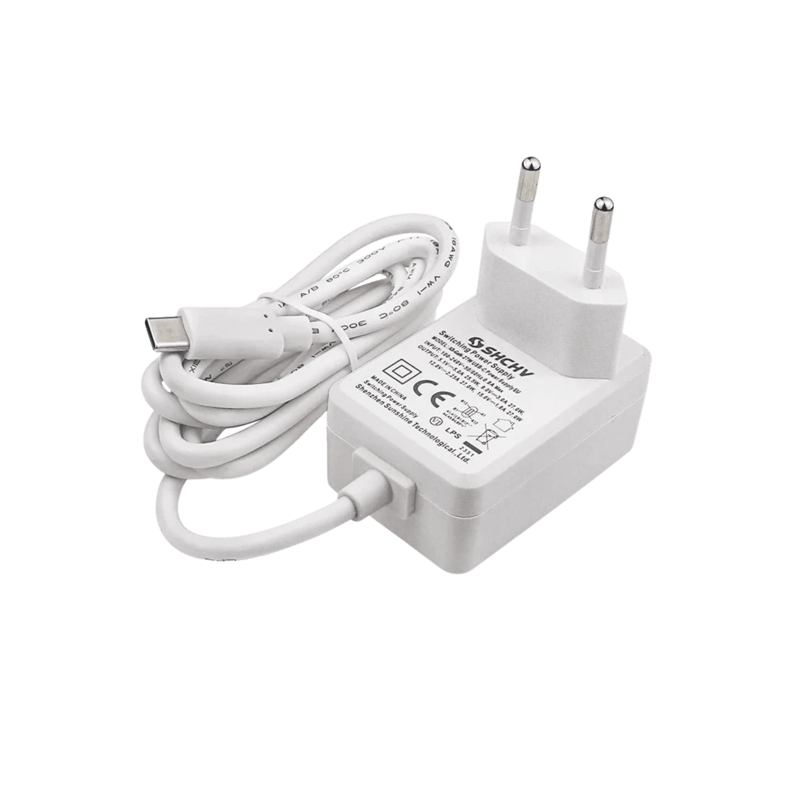 Raspberry Pi 5 5.1V 5A Power Supply PD 27W USB Type C - TKINGS