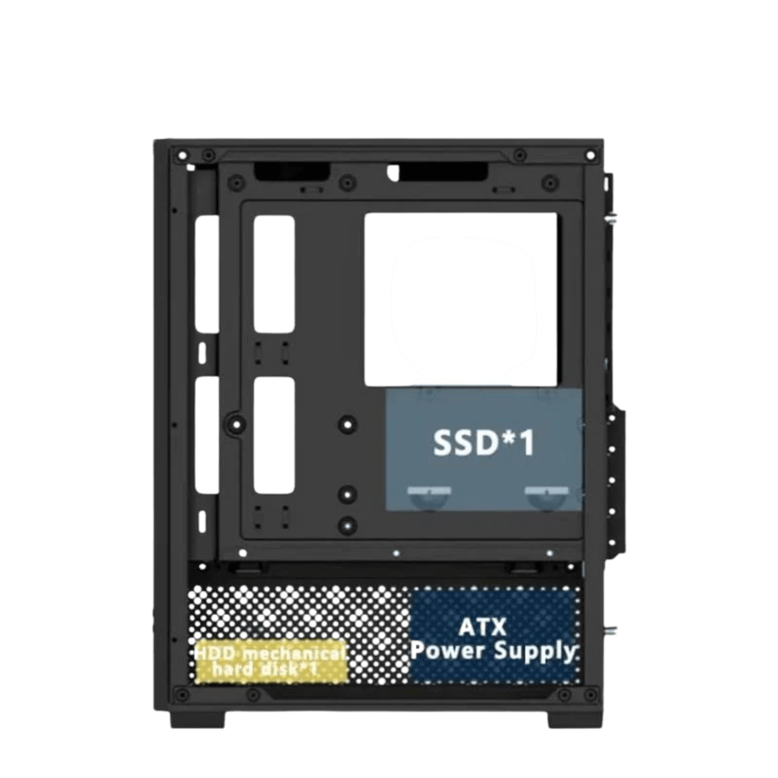X2 Computer Case M-ATX Mini-ITX Motherboard Seaview - TKINGS