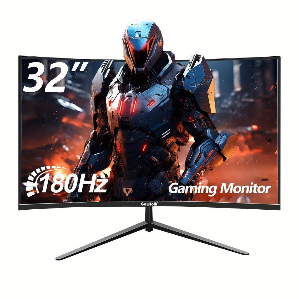 Curved Gaming Monitor - 180Hz 1080p Full HD - TKINGS