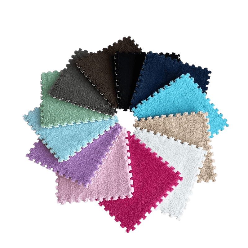 50pcs Soft EVA Foam Carpet Tiles for Living Room, Bedroom, and Bay Window - TKINGS