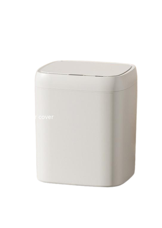 Smart Trash Can With Lid For Bedroom And Living Room