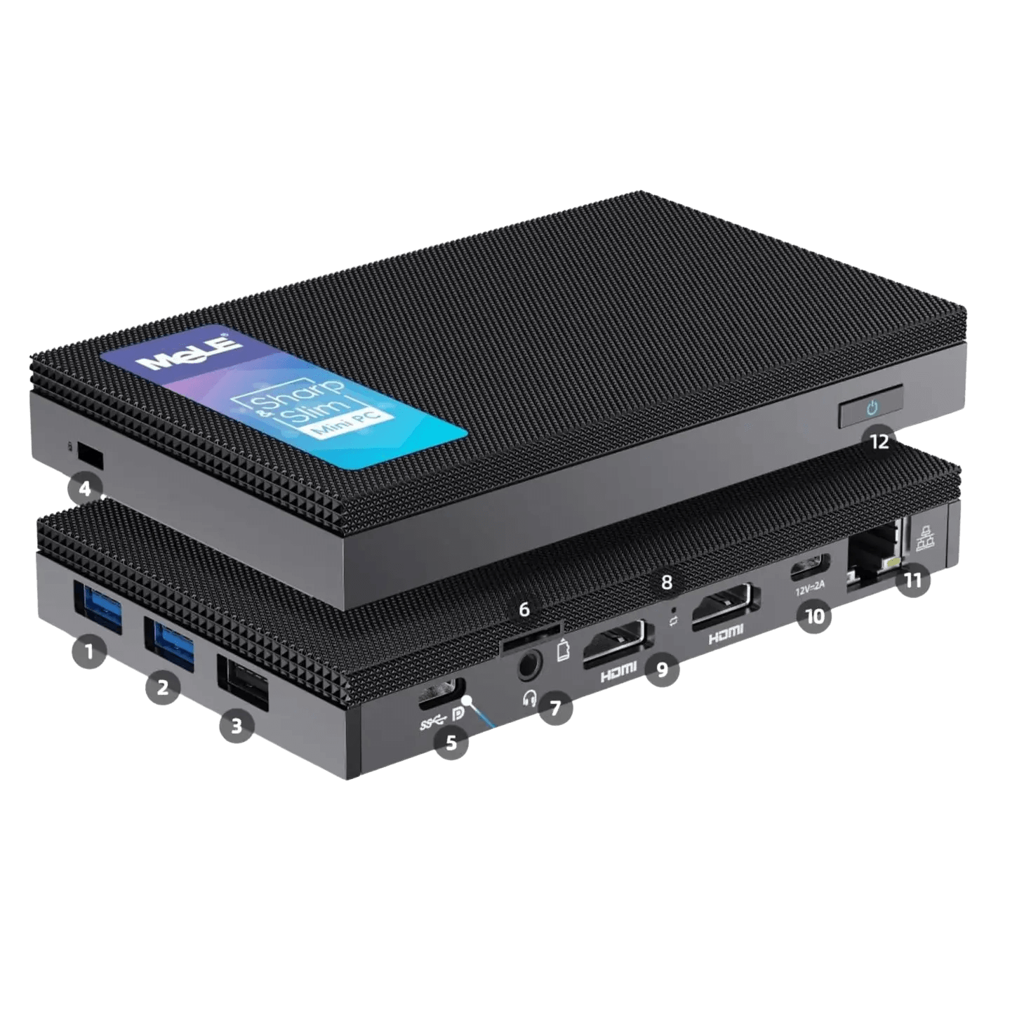 PC 16GB 512GB HDMI USB-C DisplayPort 1.4 WiFi5 BT5.1 Quieter 4C - TKINGS