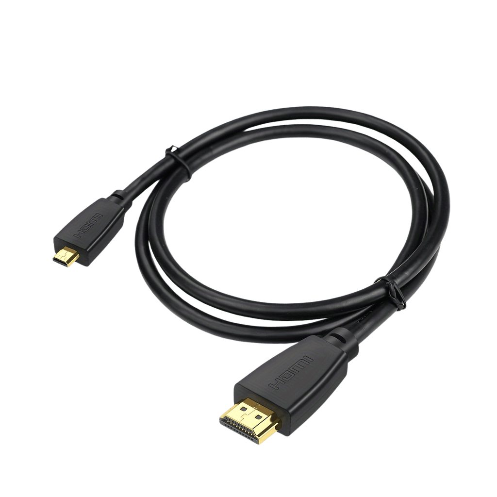High Speed HDTV Cable 2.0/1.4'' - Gold-Plated, Male to Micro - TKINGS