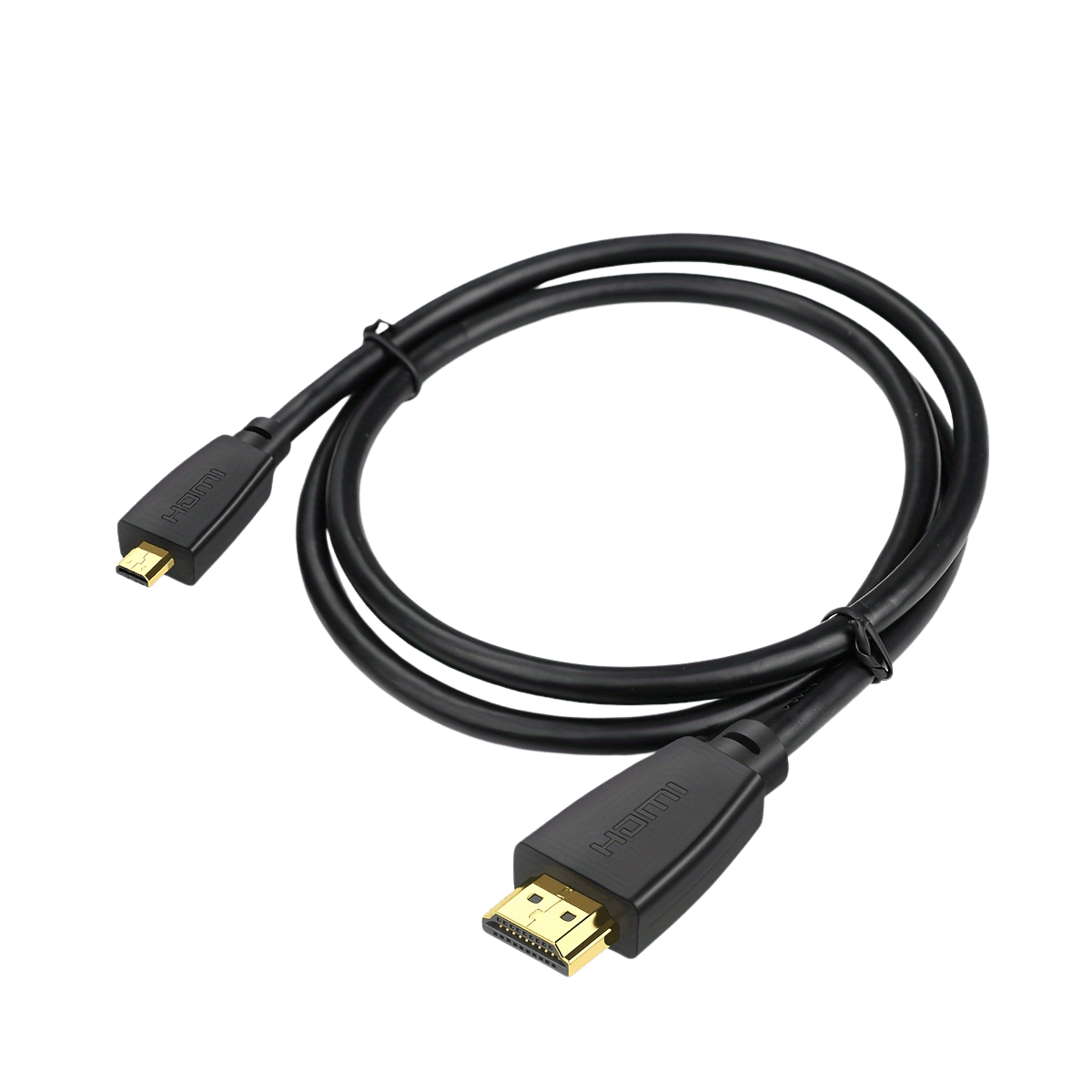 High Speed HDTV Cable 2.0/1.4'' - Gold-Plated, Male to Micro - TKINGS