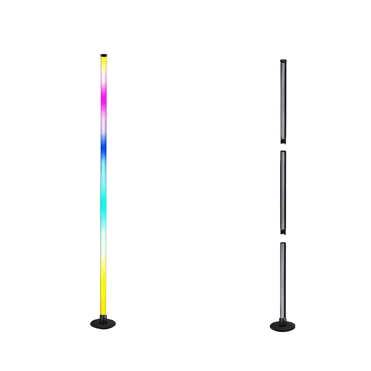 Smart LED Corner Floor Lamp 48inch RGB - TKINGS