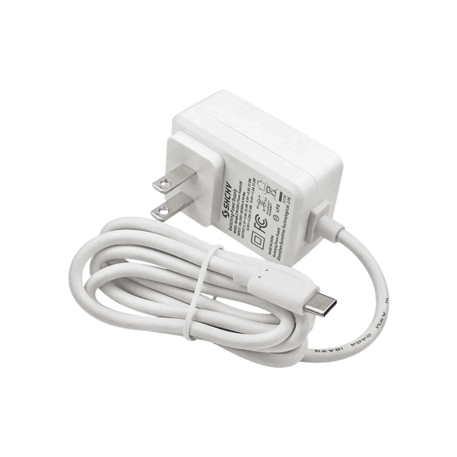 Raspberry Pi 5 5.1V 5A Power Supply PD 27W USB Type C - TKINGS