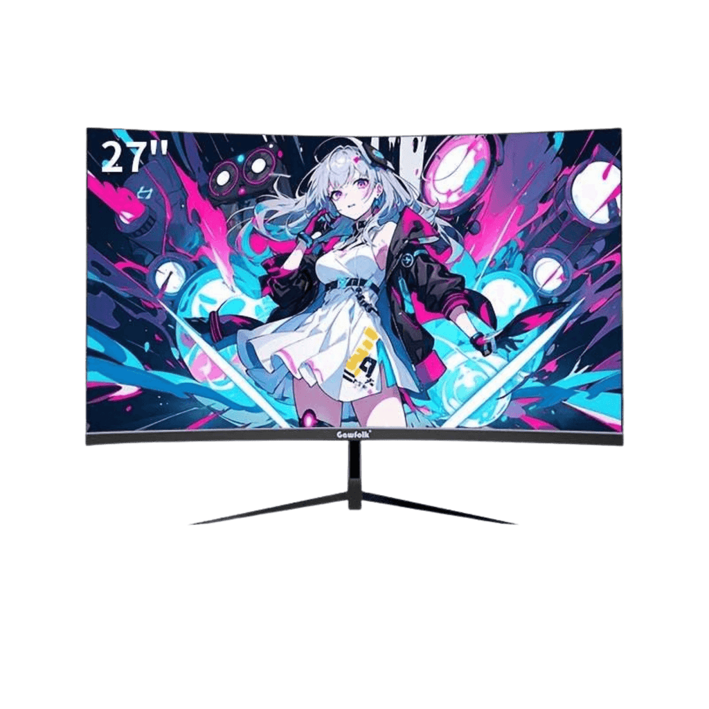 Curved Gaming Monitor - 180Hz 1080p Full HD - TKINGS