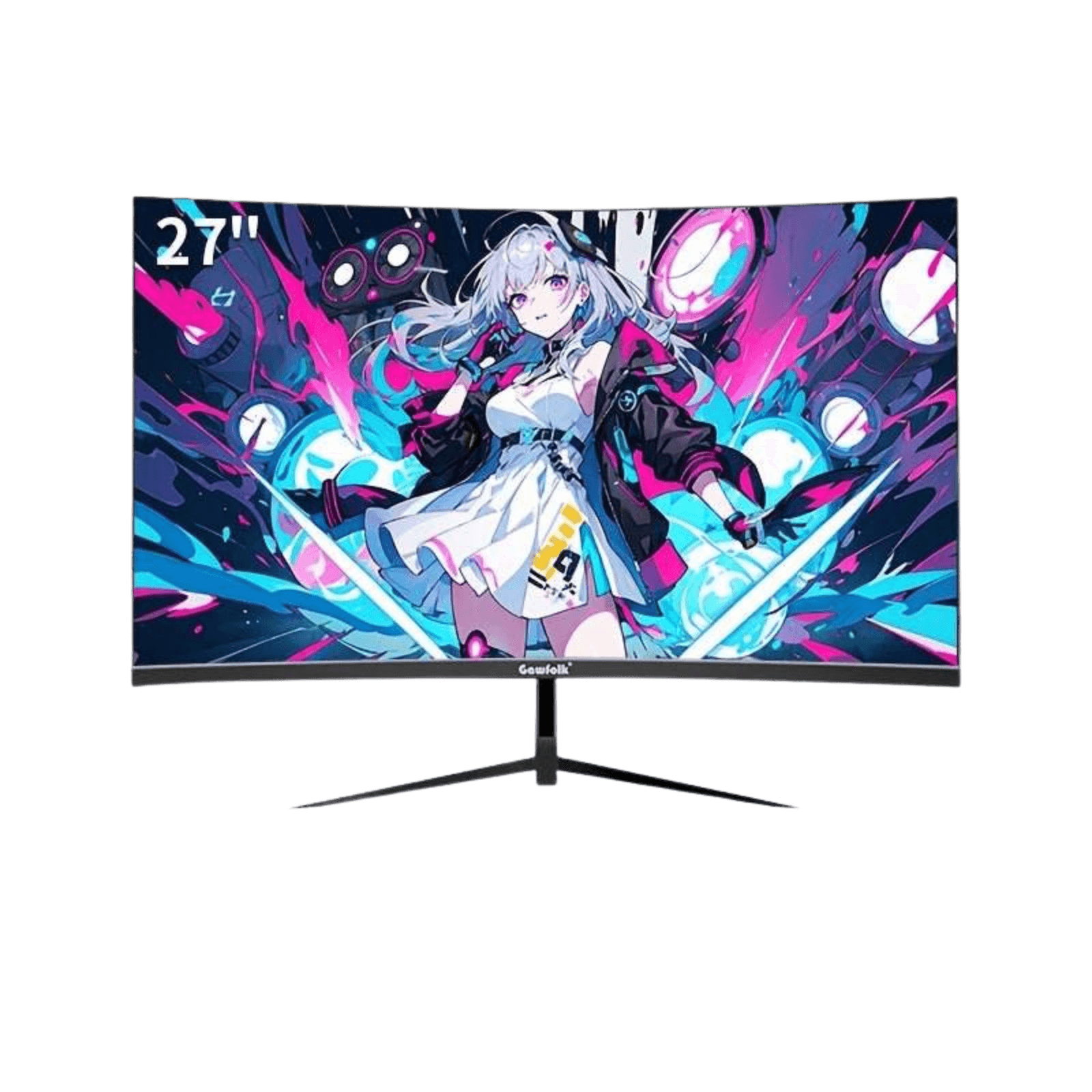 Curved Gaming Monitor - 180Hz 1080p Full HD - TKINGS