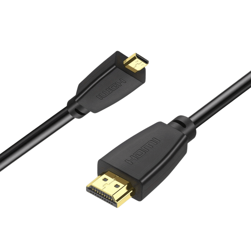 High Speed HDTV Cable 2.0/1.4'' - Gold-Plated, Male to Micro - TKINGS