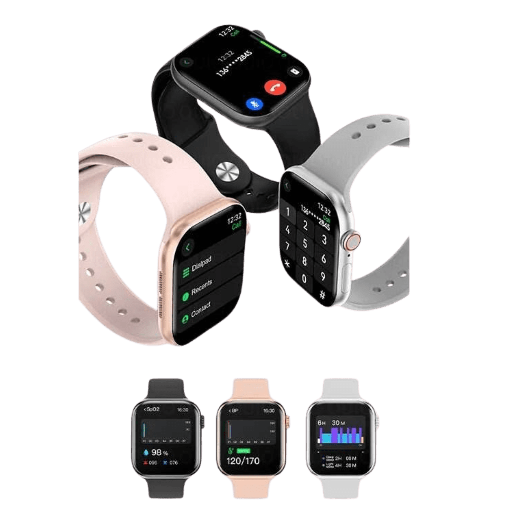 Apple DT Watch 10 Smart Watch 3D Menu 16GB - TKINGS