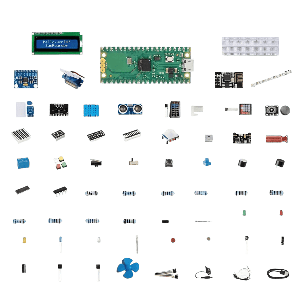 For The Raspberry Pi Pico W Starter Package - TKINGS
