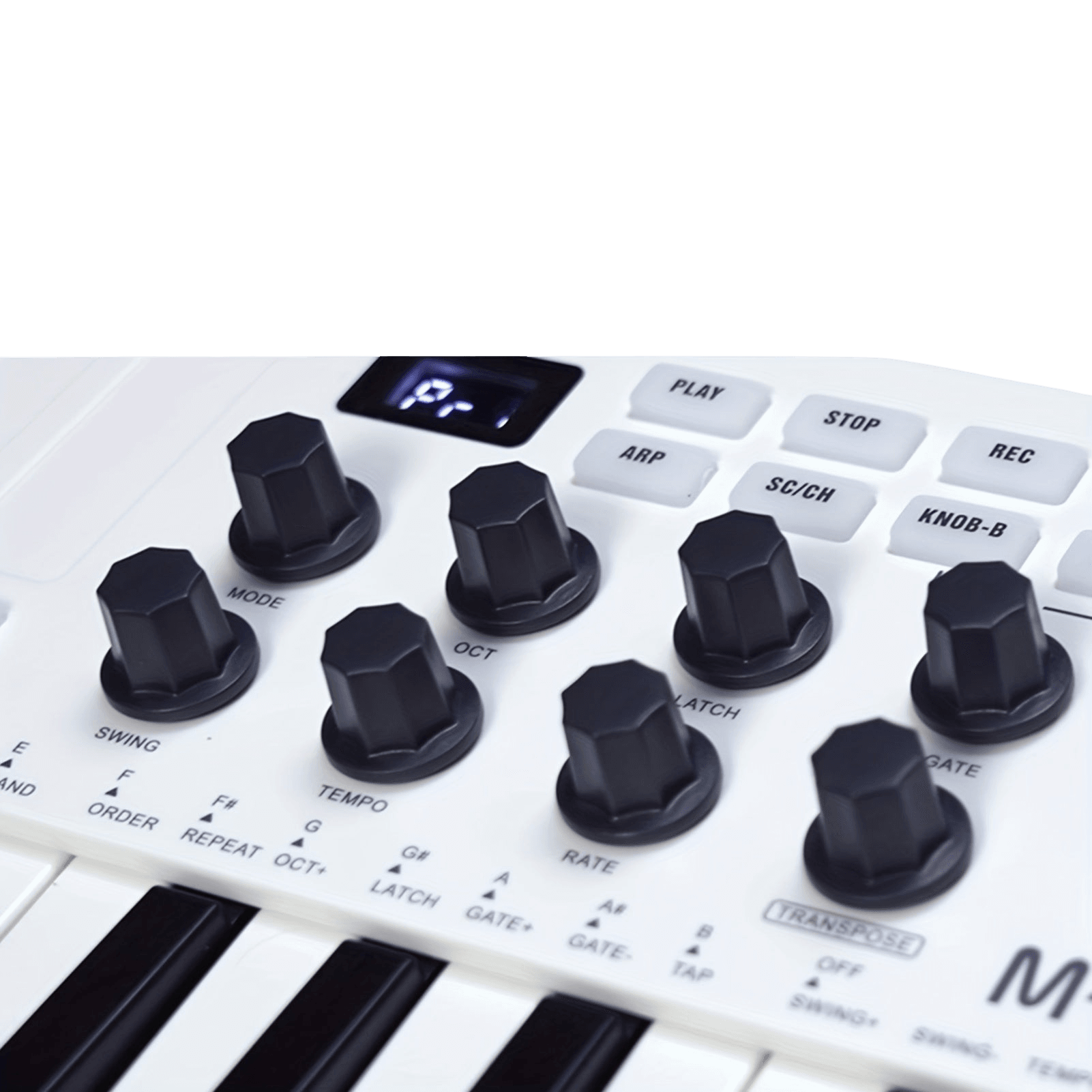 MIDI Control Keyboard Mini Portable USB Controller with 25 Velocity Keys - TKINGS