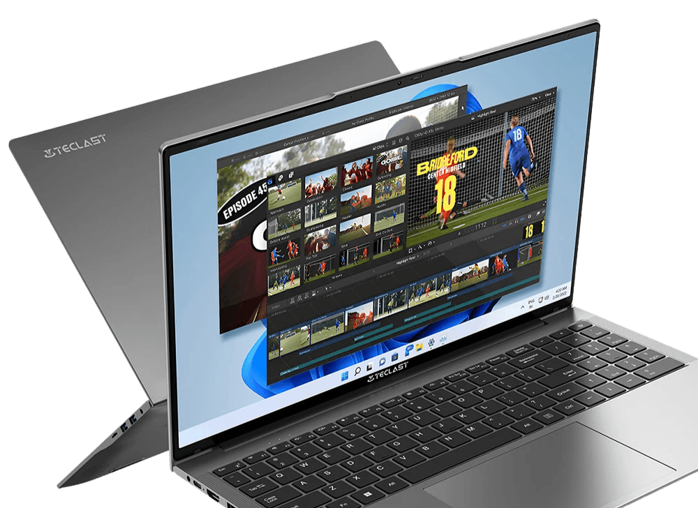 F16 Air 16'' Laptop Flip 180 degree, 16GB + 512GB, for Intel N95 CPU - TKINGS