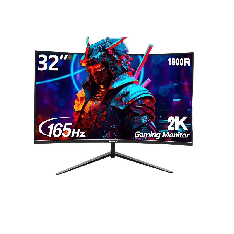 Curved Gaming Monitor - 180Hz 1080p Full HD - TKINGS