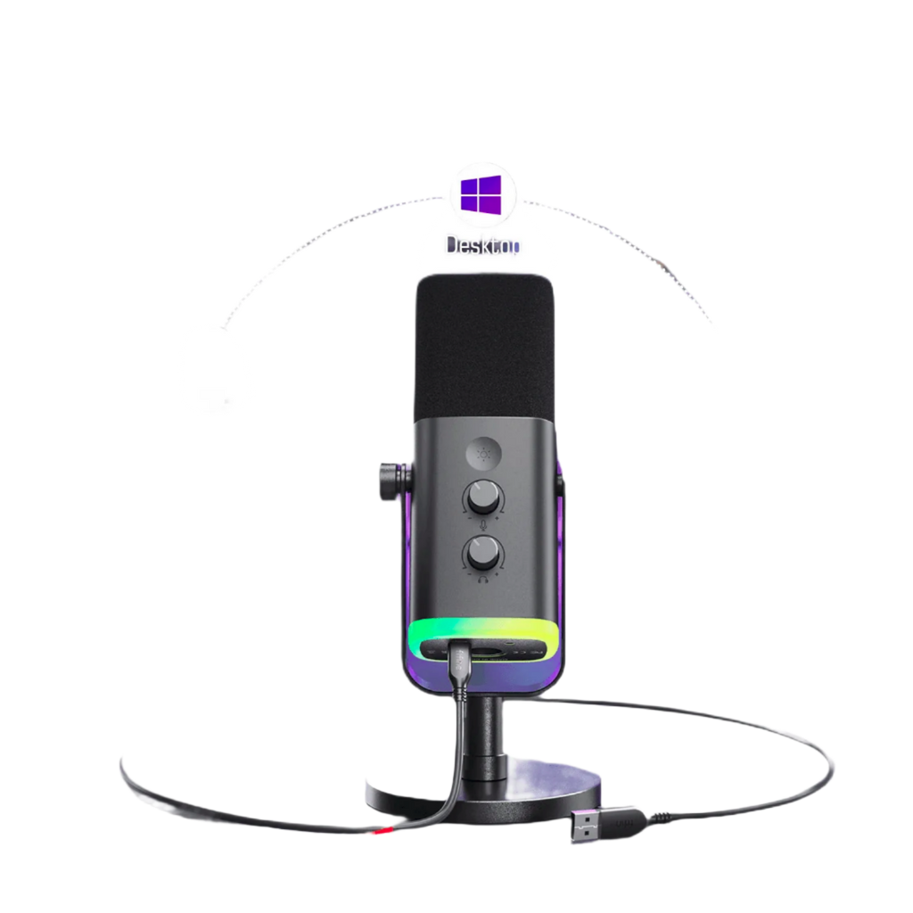 FIFINE Dynamic Microphone with Touch Mute Button - TKINGS