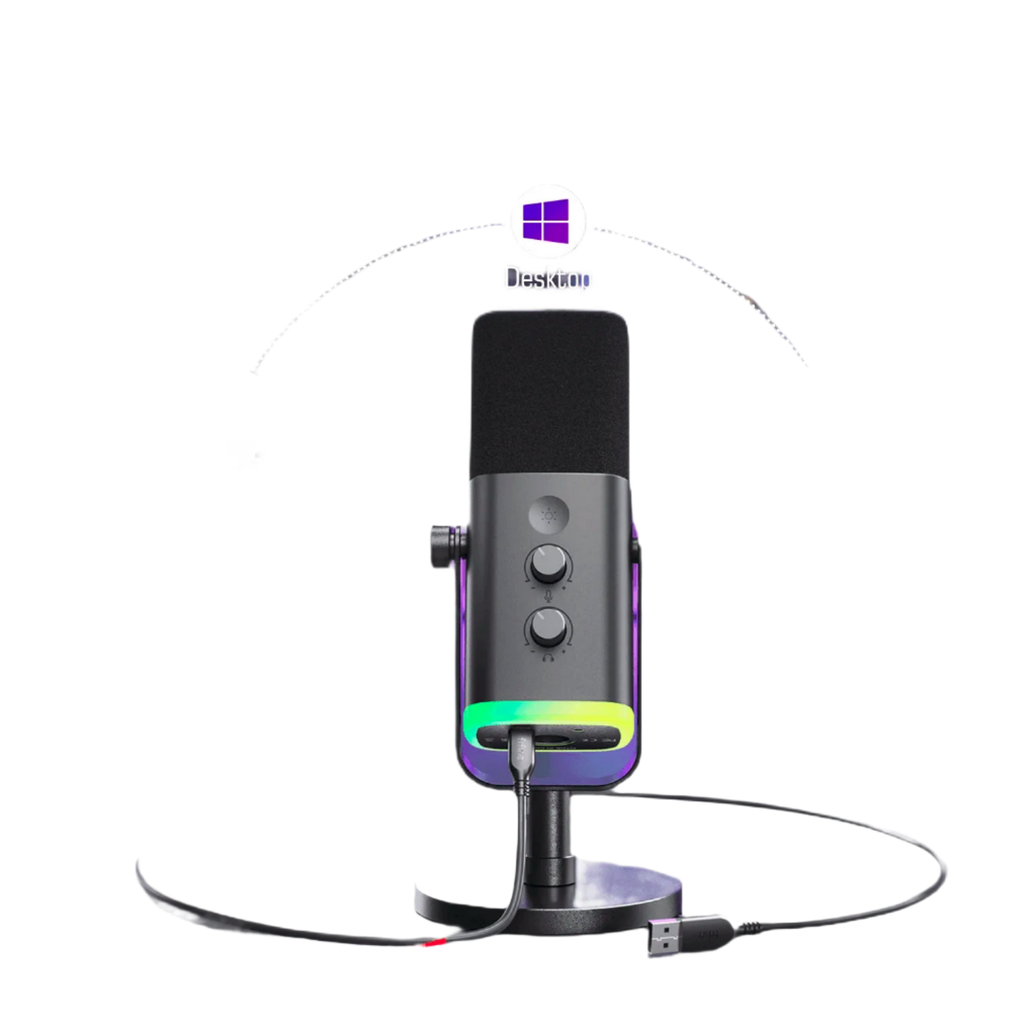 FIFINE Dynamic Microphone with Touch Mute Button - TKINGS