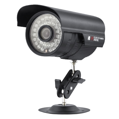 Security camera with 36 LED DC 12V at 750mA