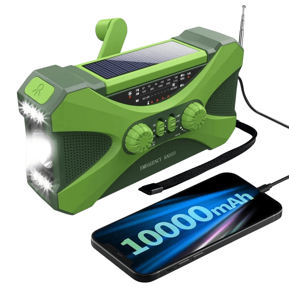 HOT Radio 10000mAh AM/FM LED Flashlight SOS - TKINGS