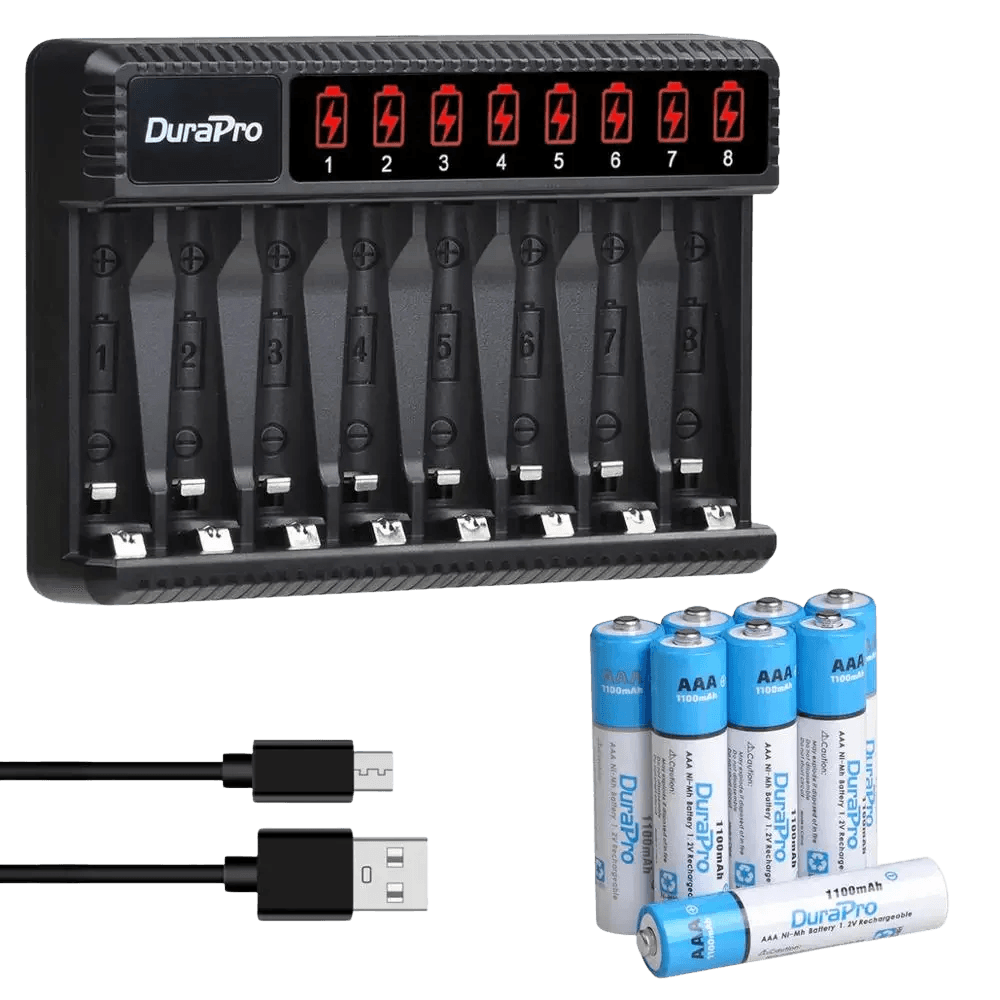 Rechargeable Batteries AA+AAA (2800mAh+1100mAh) - TKINGS