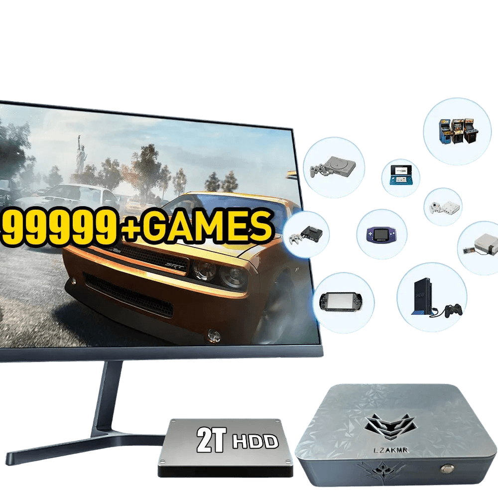 LZAKMR AK1 Pro Game Box 99999 For PS2 PS3 WII SS GAMECUBE Sega Saturn - TKINGS