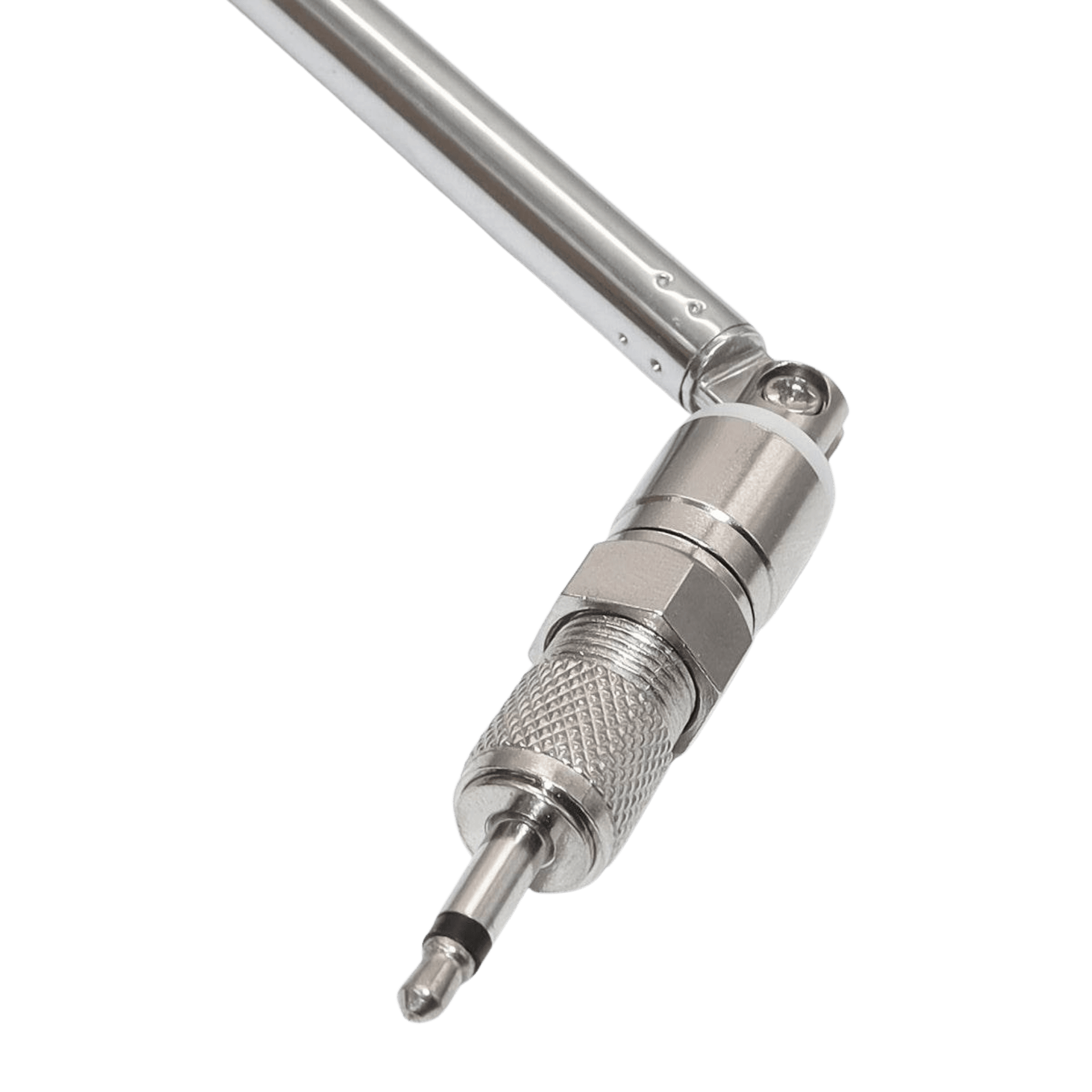 7S FM Radio Pull-Rod Antenna with F-Type Female, 75 Ohm to 3.5mm - TKINGS