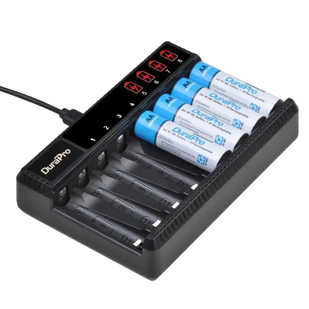 Rechargeable Batteries AA+AAA (2800mAh+1100mAh) - TKINGS