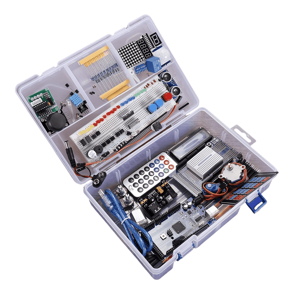 1 Set Full Version Starter Kit For Arduino Beginner Learning, MEGA 2560 Servo Motor LCD1602 Model - TKINGS