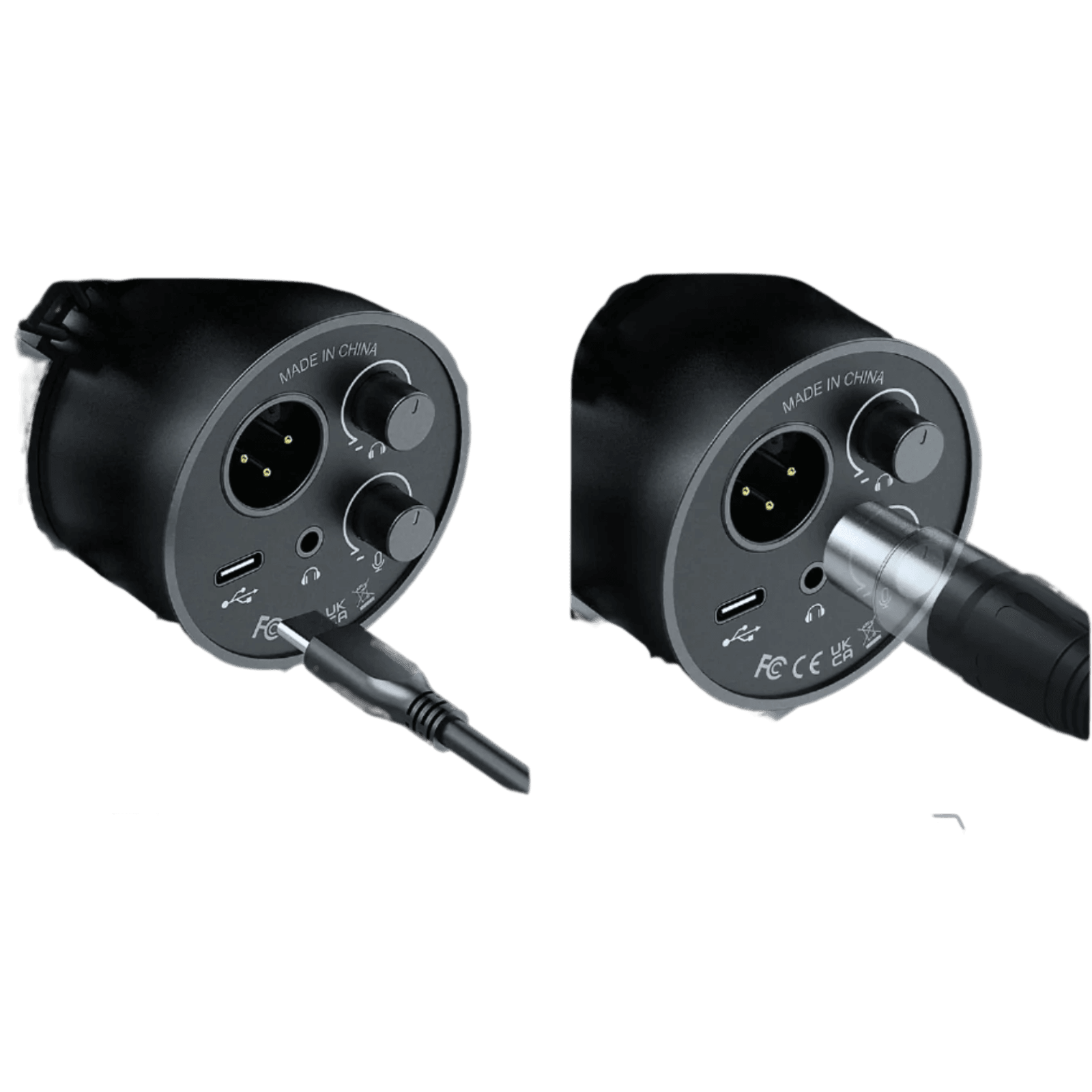 XLR Microphone with Shock Mount Touch-mute K688 - TKINGS