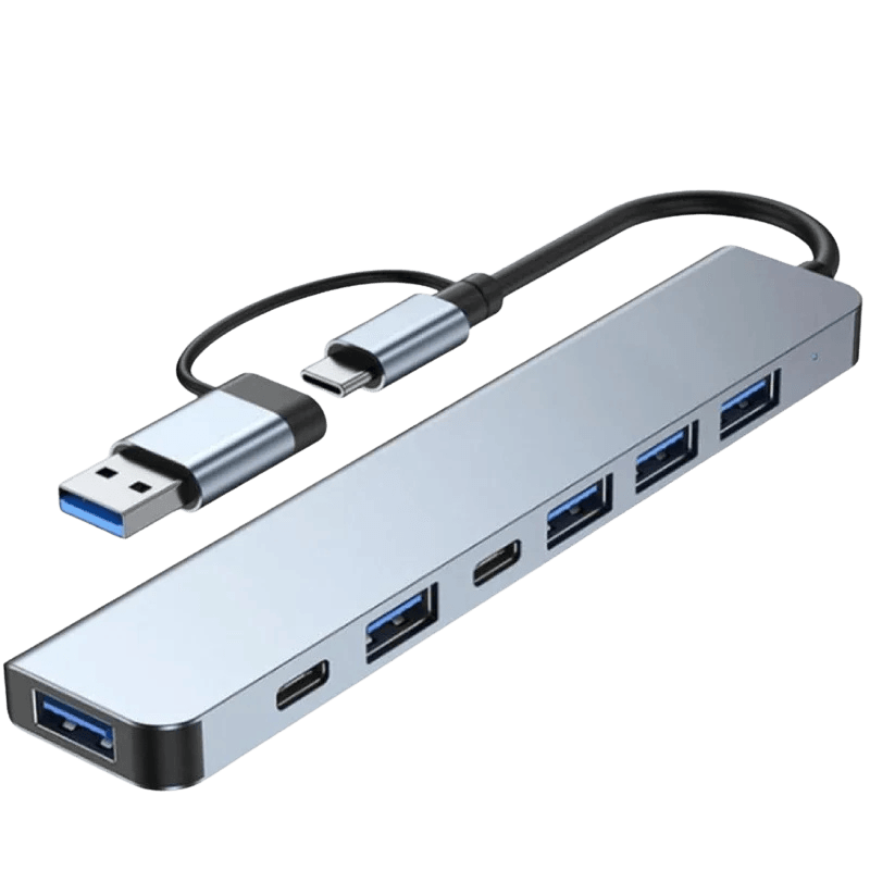 Type C Docking Station USB 2.0 Port TF SD Card Reader - TKINGS