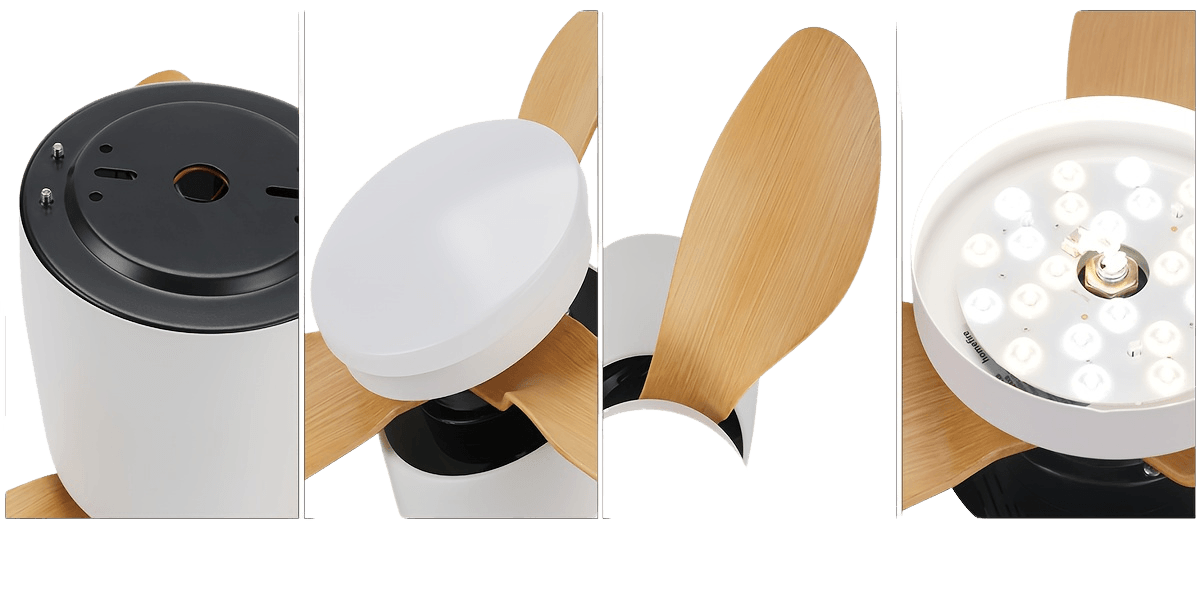 Smart Ceiling Fan With Lighting And Remote Control - 23W LED - TKINGS