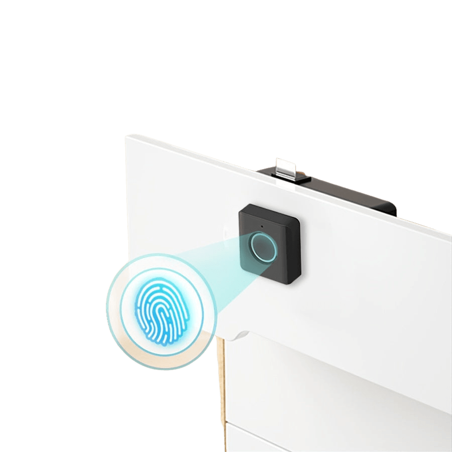 Intelligent Fingerprint Cabinet Lock, One-Button Unlocking - TKINGS