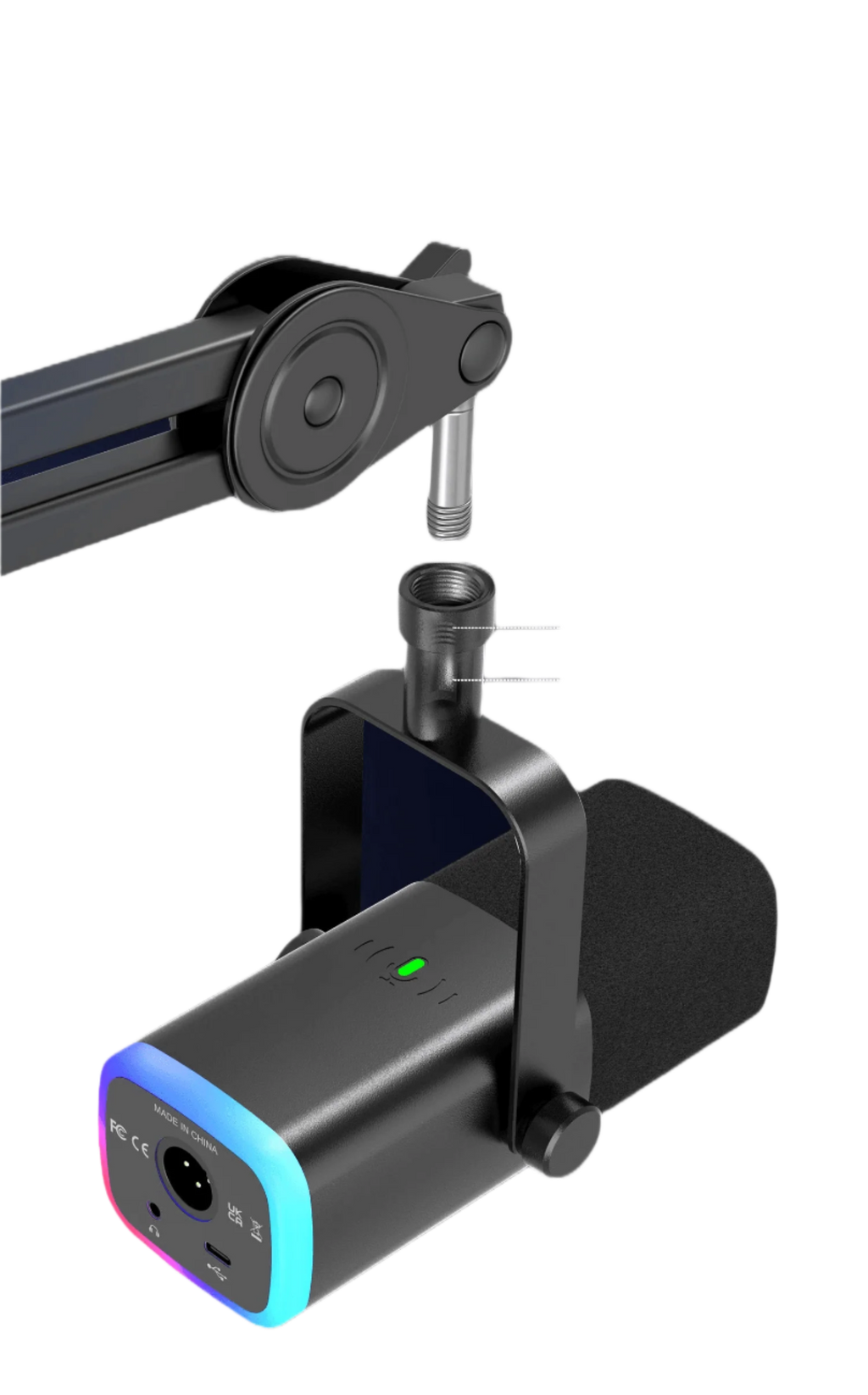 FIFINE Dynamic Microphone with Touch Mute Button - TKINGS